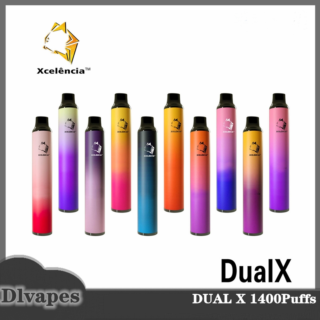 Original Dual X Switch Disposable Cigarettes Device Kit 2in1 1400 Puffs 900mAh Battery Prefilled 6ml Pod Vape Stick Pen 10 Colors VS XXL Bar
Original Dual X Switch Disposable Cigarettes Device Kit 2in1 1400 Puffs 900mAh Battery Prefilled 6ml Pod Vape Stick Pen 10 Colors VS XXL Bar