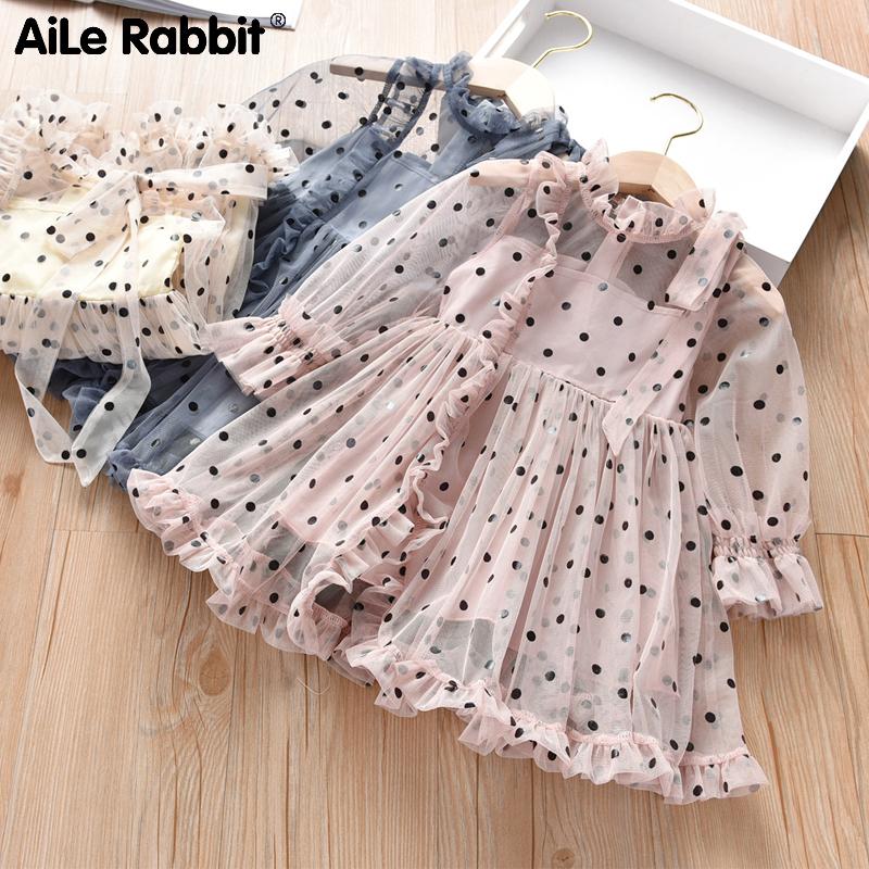 Girl's Dresses Fashion Girl Party Mesh Dots Long Sleeve Children Princess Dress Casual Elegant Kids Baby Clothes, Red;yellow
Girl's Dresses Fashion Girl Party Mesh Dots Long Sleeve Children Princess Dress Casual Elegant Kids Baby Clothes, Red;yellow