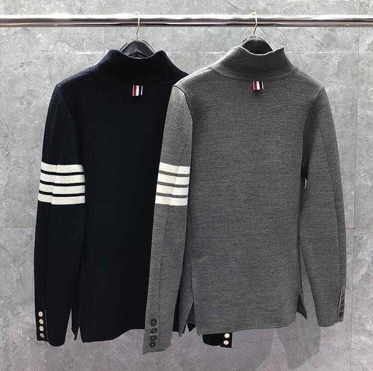 Fashion TB 2021 THOM Brand Jacket Men Casual Suit Slim Fit Men's Cardigan Clothing Autumn And Winter Single Breasted Thick Coat, Black;brown
Fashion TB 2021 THOM Brand Jacket Men Casual Suit Slim Fit Men's Cardigan Clothing Autumn And Winter Single Breasted Thick Coat, Black;brown