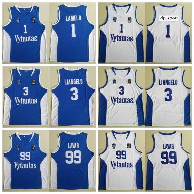 Lithuania Prienu Vytautas Basketball Shirt LaMelo Ball Jersey LiAngelo Ball Uniform 99 LaVar Ball All Stitched Good Team, 1 white
Lithuania Prienu Vytautas Basketball Shirt LaMelo Ball Jersey LiAngelo Ball Uniform 99 LaVar Ball All Stitched Good Team, 1 white