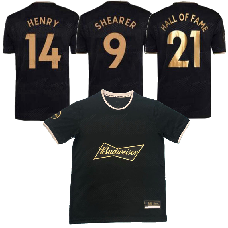 2021 2022 English HALL OF FAME Soccer Jerseys 21 22 HENRY SHEARER MEN kit Special Framed Commemorative Edition Black Man Football Shirt
2021 2022 English HALL OF FAME Soccer Jerseys 21 22 HENRY SHEARER MEN kit Special Framed Commemorative Edition Black Man Football Shirt