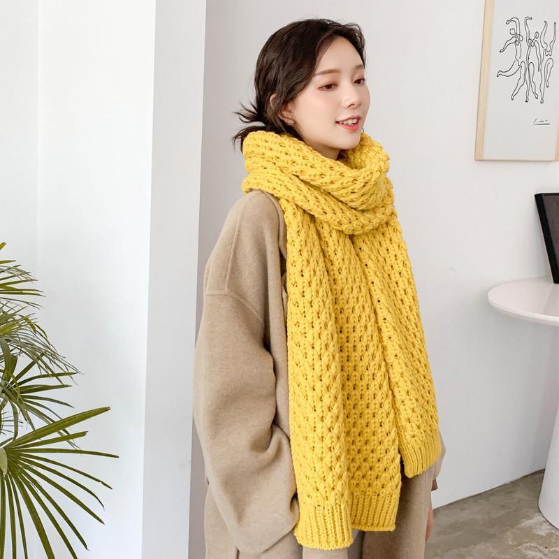 Scarves Scarf For Women Winter Versatile Knitting Shawl Dual Purpose Thickened Warm Foulard Femme Bufanda Mujer Sciarpa Men
Scarves Scarf For Women Winter Versatile Knitting Shawl Dual Purpose Thickened Warm Foulard Femme Bufanda Mujer Sciarpa Men