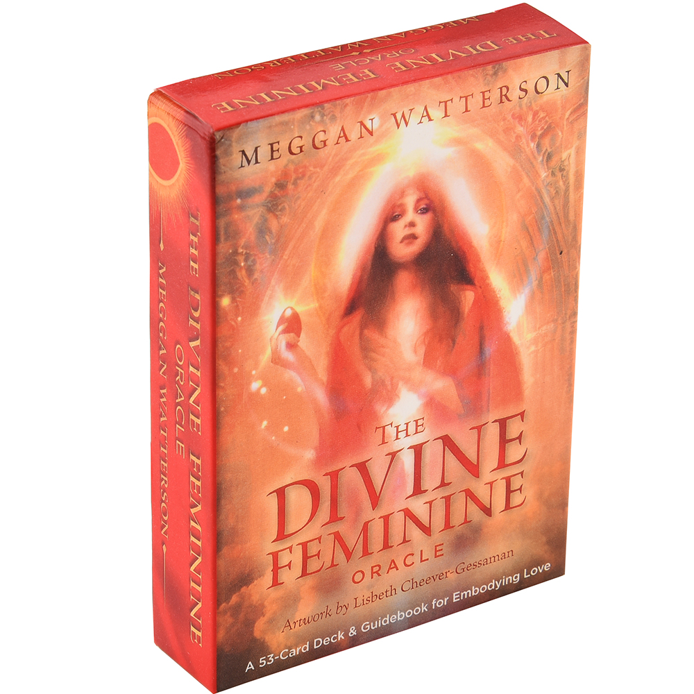 The Divine Feminine Oracles CardA 53-Card Deck Meggan Watterson for Embodying Love Cards Game Toy 
The Divine Feminine Oracles CardA 53-Card Deck Meggan Watterson for Embodying Love Cards Game Toy