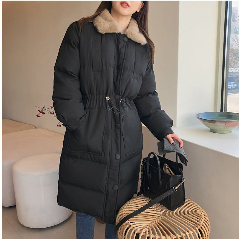 downs Korea Winter Fresh Warm Tops Waist-Controlled High Quality Outwear Casual Loose Thicken Oversize All-Match Coat, Black
downs Korea Winter Fresh Warm Tops Waist-Controlled High Quality Outwear Casual Loose Thicken Oversize All-Match Coat, Black