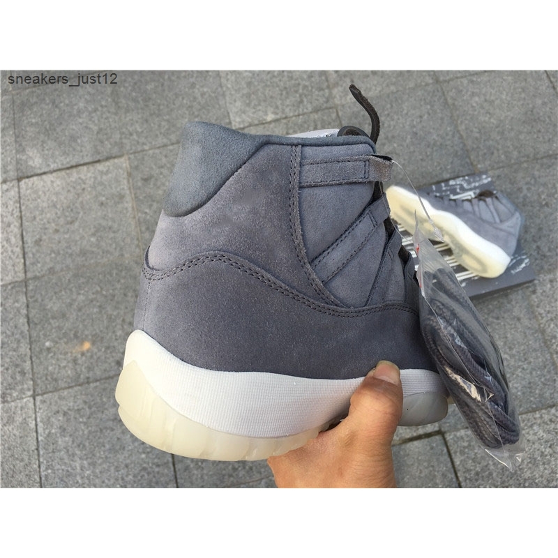 Top Version Jumpman 11 PRM Grey Suede Basketball Shoes Real Carbon Fiber 11s Running Sneakers Men Sport Trainers Come With Box
Top Version Jumpman 11 PRM Grey Suede Basketball Shoes Real Carbon Fiber 11s Running Sneakers Men Sport Trainers Come With Box