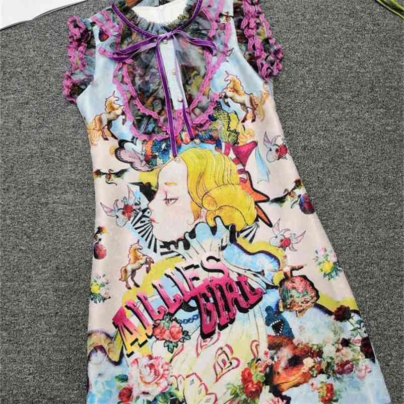 Truevoker Runway Summer Mujer Festa Vestidos Lady Sleeveless Cute Print Mini Tank Dress 210602, Multi
Truevoker Runway Summer Mujer Festa Vestidos Lady Sleeveless Cute Print Mini Tank Dress 210602, Multi