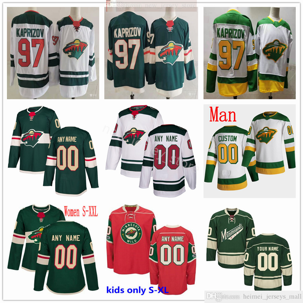 Custom 2021 Men Women Kids Youth Hockey Minnesota Wild Devan Dubnyk Kirill Kaprizov Alex Stalock Joel Eriksson Jonas Brodin Marcus Foligno Jerseys, Women only s-xxl
Custom 2021 Men Women Kids Youth Hockey Minnesota Wild Devan Dubnyk Kirill Kaprizov Alex Stalock Joel Eriksson Jonas Brodin Marcus Foligno Jerseys, Women only s-xxl