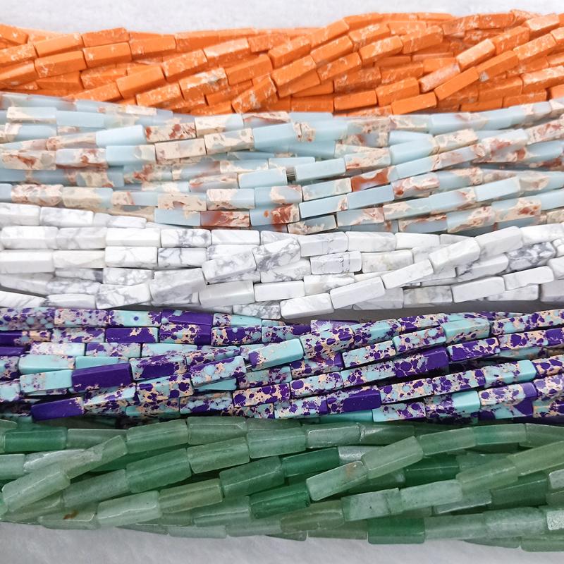 Other 4x13mm Columnar Shape Rectangle Turquoises Beads Flat Natural Stone Loose For Jewelry Making DIY Bracelet Wholesale
Other 4x13mm Columnar Shape Rectangle Turquoises Beads Flat Natural Stone Loose For Jewelry Making DIY Bracelet Wholesale
