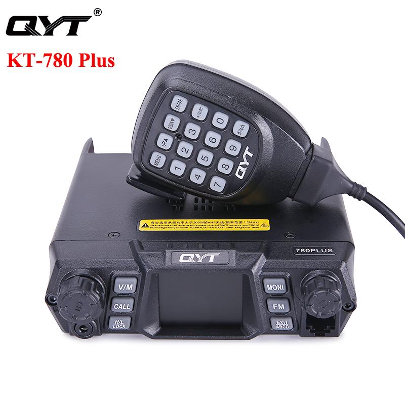 Walkie Talkie QYT KT-780 Plus Car Mobile Radio 100W High Power VHF 136-174MHz Single Band Boats Vehicle Transceiver CB 
Walkie Talkie QYT KT-780 Plus Car Mobile Radio 100W High Power VHF 136-174MHz Single Band Boats Vehicle Transceiver CB