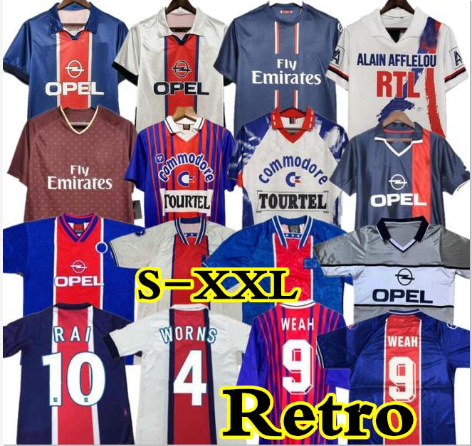 93 94 95 96 OKOCHA Retro SOCCER JERSEYS LEROY ADAILTON Beckham 98 99 00 01 02 03 90 92 classic RAI ANELKA Ibrahimovic camisas de futebol PSGS, 2000
93 94 95 96 OKOCHA Retro SOCCER JERSEYS LEROY ADAILTON Beckham 98 99 00 01 02 03 90 92 classic RAI ANELKA Ibrahimovic camisas de futebol PSGS, 2000