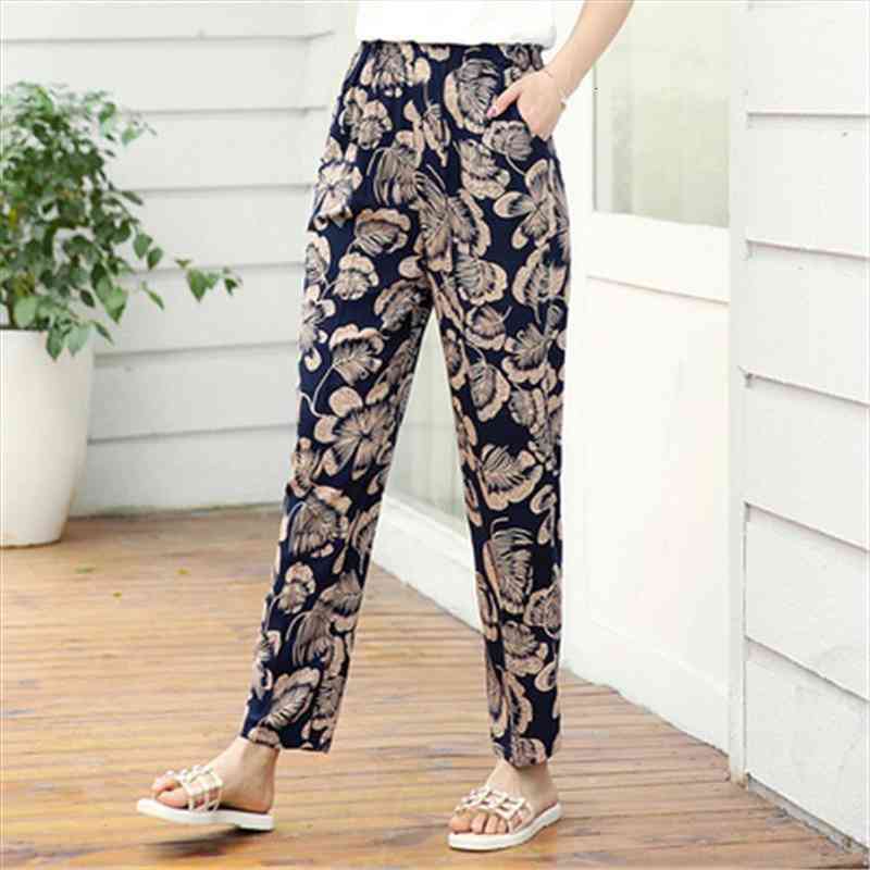 22 Colors Women Summer Casual Pencil Pants Xl-5xl Plus Size High Waist Pants Printed Elastic Waist Middle Aged Women, Black;white
22 Colors Women Summer Casual Pencil Pants Xl-5xl Plus Size High Waist Pants Printed Elastic Waist Middle Aged Women, Black;white