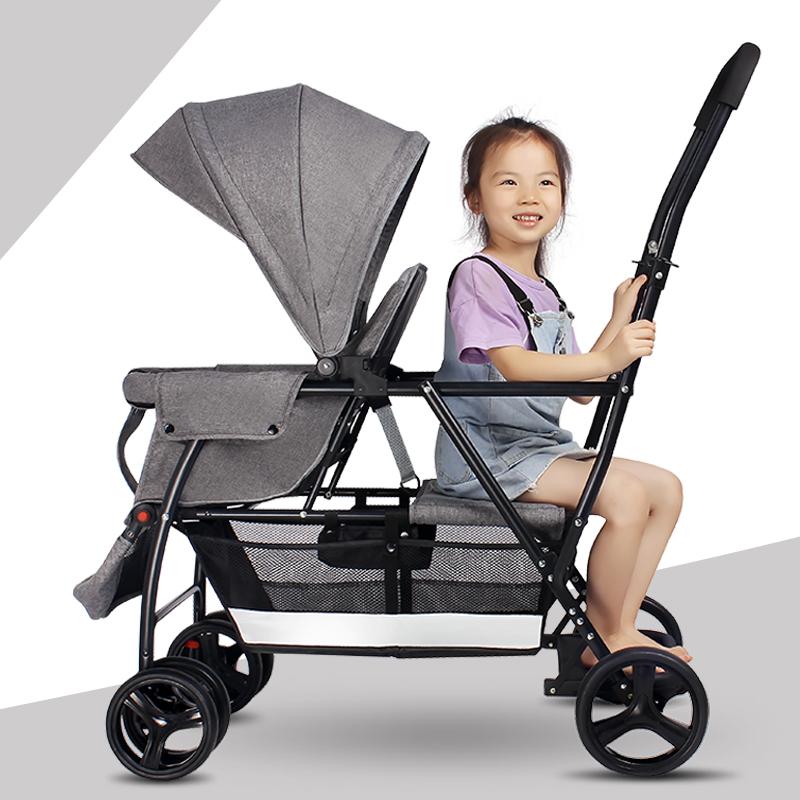 Strollers# Twin Baby Stroller Sits In The Trolley Before And After Size Treasure Double Car Second Child Can Sit
Strollers# Twin Baby Stroller Sits In The Trolley Before And After Size Treasure Double Car Second Child Can Sit