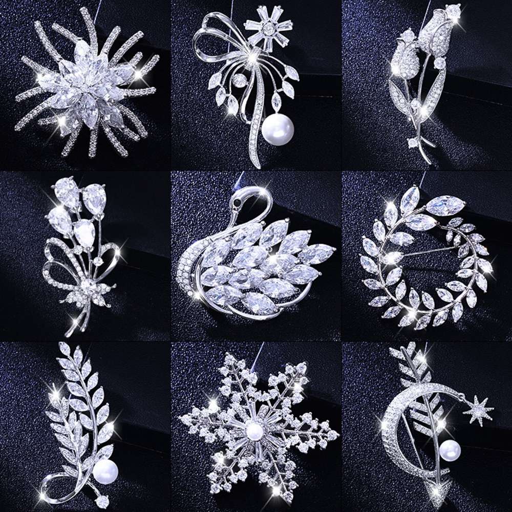 grand crystal grade female swan luxury temperament brooch korean coat pin sweater accessories suit fashion, Gray
grand crystal grade female swan luxury temperament brooch korean coat pin sweater accessories suit fashion, Gray