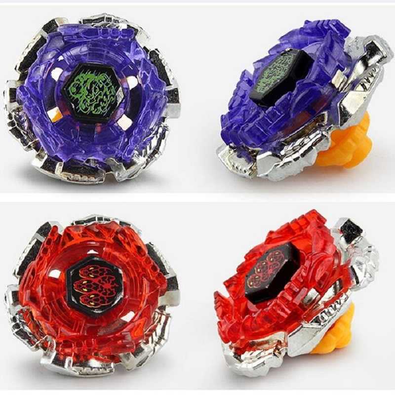 4pcs/set Beyblades arena stadium Metal Fusion 4D Battle Top Fury Masters launcher grip bey blade child christmas gift toy 210803
