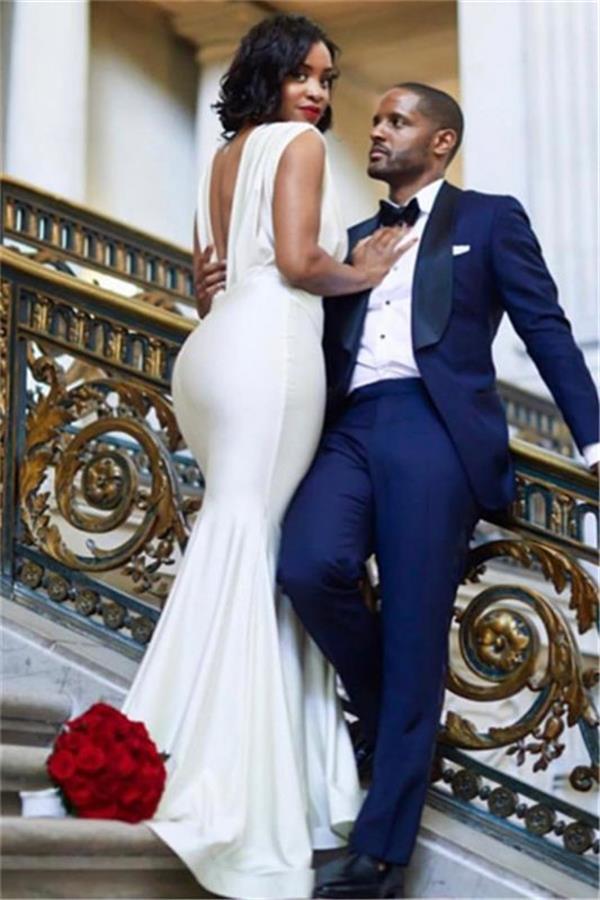 Charming Evening Dresses Sleeveless V-Neck Formal Occasion Custom Made New Designed Prom Dress Robe de mariée