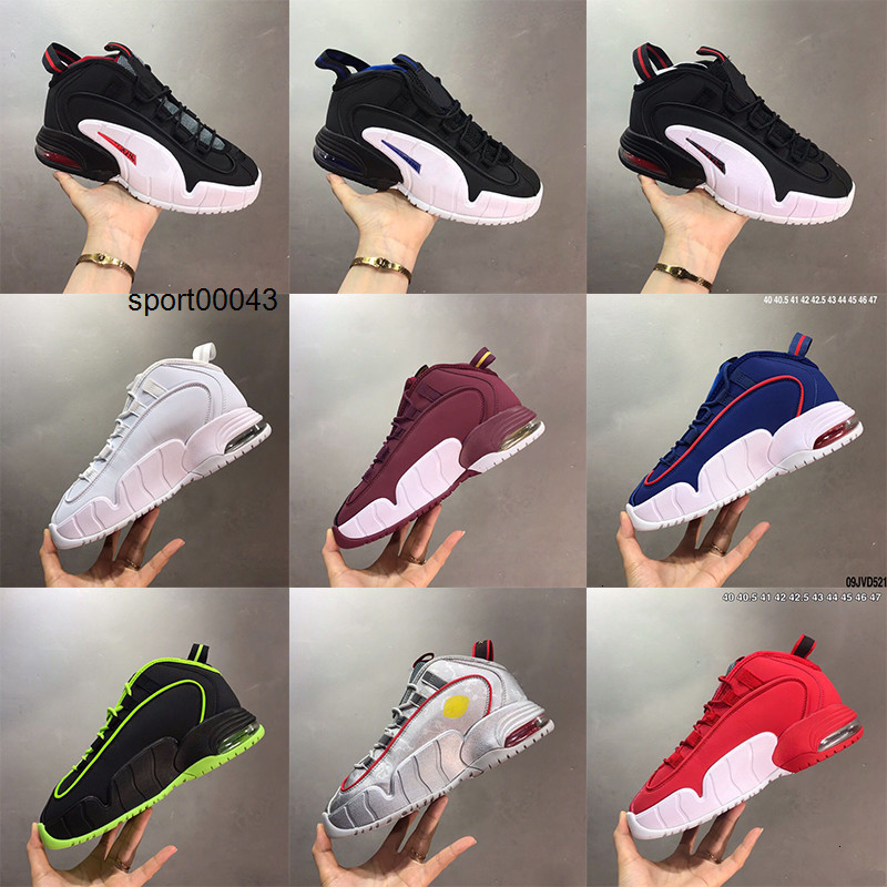 Penny 1 Game Royal White Black University Red Sneakers Volt Silver Shoes burgundy silhouettes celebrates the mid-90s rivalry
Penny 1 Game Royal White Black University Red Sneakers Volt Silver Shoes burgundy silhouettes celebrates the mid-90s rivalry