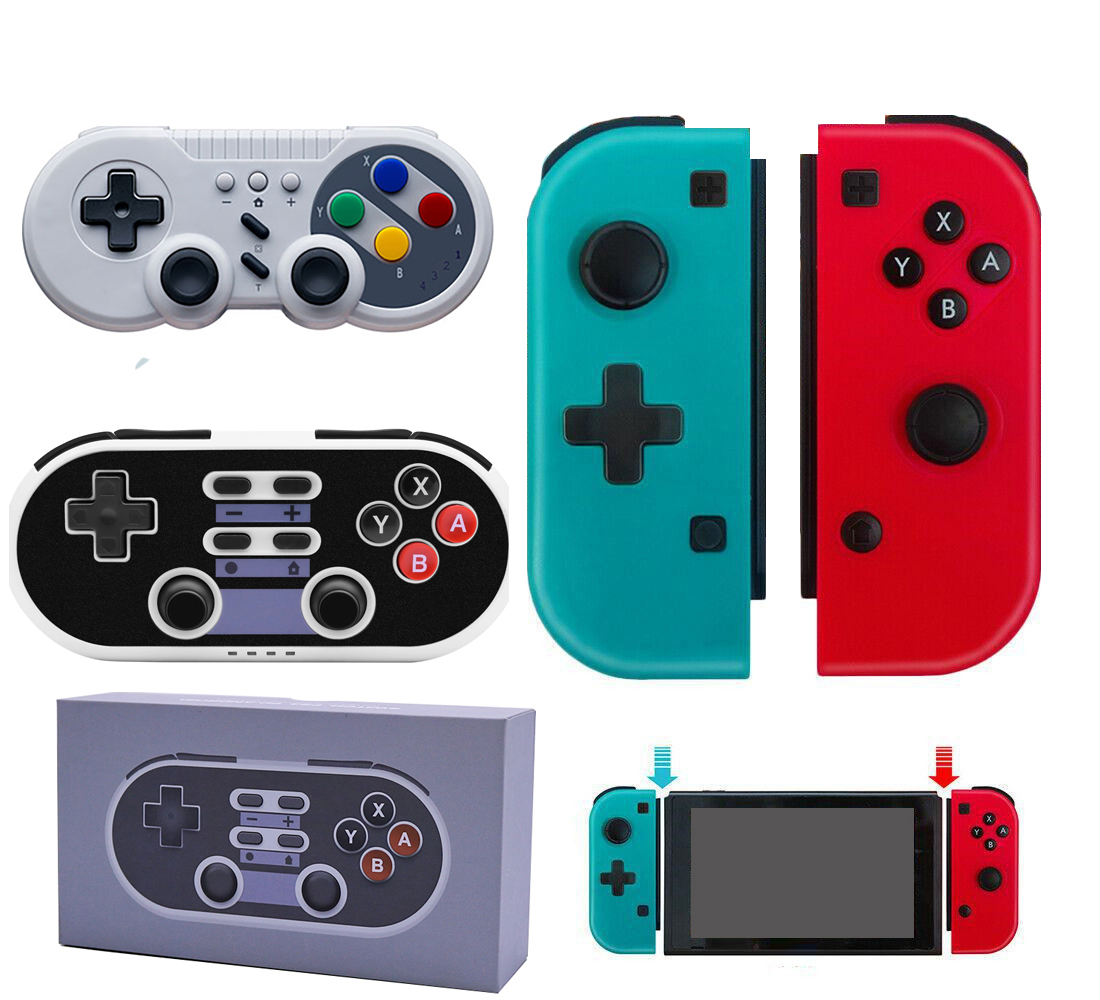 Wireless Bluetooth Pro Gamepad Controller Joystick For Switch Game Handle Joy-Con Right Blue Red Host SWH Gamepod With Retail Box
Wireless Bluetooth Pro Gamepad Controller Joystick For Switch Game Handle Joy-Con Right Blue Red Host SWH Gamepod With Retail Box