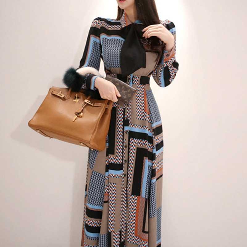 ZAWFL Spring Women Vintage Print Long Dress Ankle-length Fit And Flare Swing Dresses Casual Boho Style OL Vestidos 210525, Picture color
ZAWFL Spring Women Vintage Print Long Dress Ankle-length Fit And Flare Swing Dresses Casual Boho Style OL Vestidos 210525, Picture color