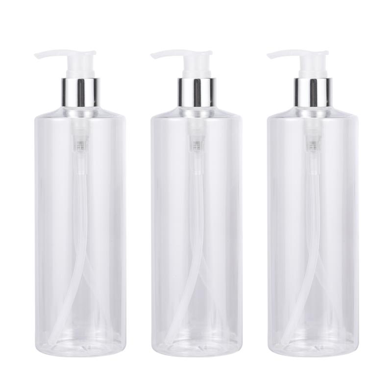 Liquid Soap Dispenser 3pcs 500ml Empty Bottle Transparent Simple Storage For Emulsion Hand Washing (Bottle Color Pump Head
Liquid Soap Dispenser 3pcs 500ml Empty Bottle Transparent Simple Storage For Emulsion Hand Washing (Bottle Color Pump Head