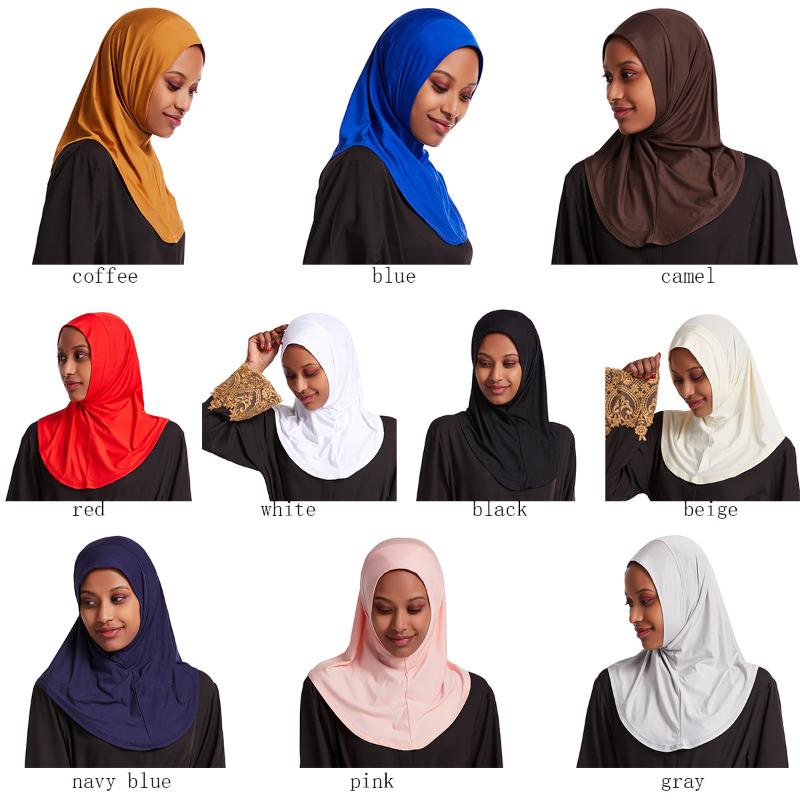 Scarves Full Cover Faster Scarf Hijab Caps Muslim Turban Hat For Women Islamic Underscarf Bonnet Solid Modal Neck Head CAGOULE
Scarves Full Cover Faster Scarf Hijab Caps Muslim Turban Hat For Women Islamic Underscarf Bonnet Solid Modal Neck Head CAGOULE
