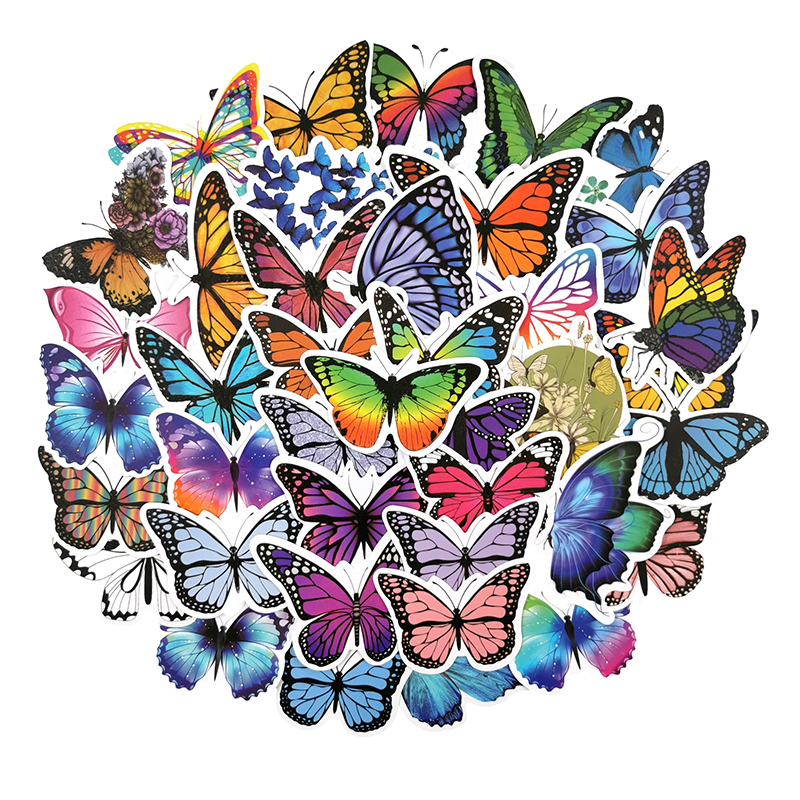 50Pcs Butterfly Butterflies Stickers Vinyl Decals Car Laptop Stickers Luggage Notebook Bottle Decals Wholesale Lots Waterproof for ps4, Multi-color
50Pcs Butterfly Butterflies Stickers Vinyl Decals Car Laptop Stickers Luggage Notebook Bottle Decals Wholesale Lots Waterproof for ps4, Multi-color