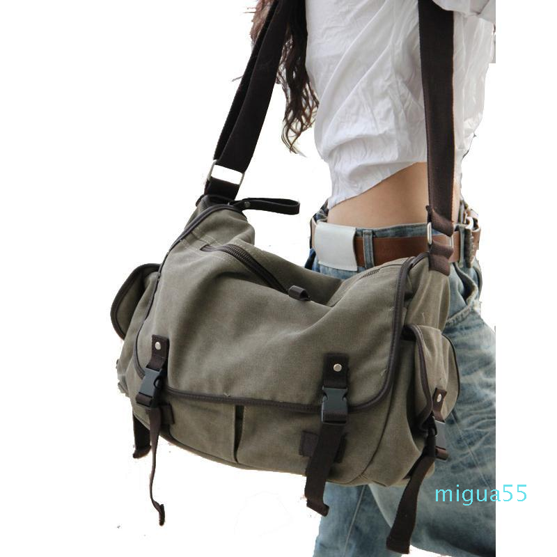 Cross Body Large Capacity Vintage Canvas Messenger Bags For Women Laptop Shoulder School Ladys Travel Casual Tote, Black
Cross Body Large Capacity Vintage Canvas Messenger Bags For Women Laptop Shoulder School Ladys Travel Casual Tote, Black