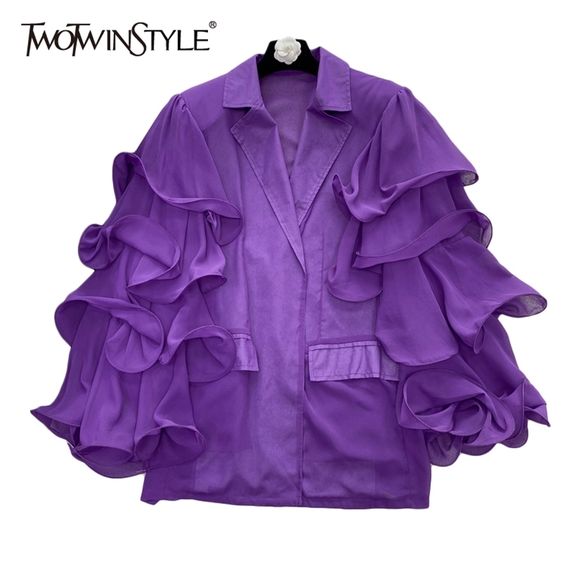 Loose Patchwork Ruffle Blouse For Women Notched Long Sleeve Casual Korean Shirt Female Fashion Clothing 210524, Black
Loose Patchwork Ruffle Blouse For Women Notched Long Sleeve Casual Korean Shirt Female Fashion Clothing 210524, Black