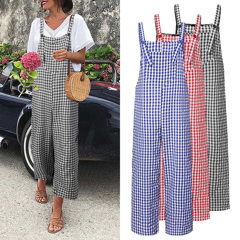 Celmia Women Sexy Sleeveless Summer Jumpsuits Fashion Plaid Rompers Casual Straps Grid Playsuits Loose Holiday Bib Overalls 5XL, B dot beige
Celmia Women Sexy Sleeveless Summer Jumpsuits Fashion Plaid Rompers Casual Straps Grid Playsuits Loose Holiday Bib Overalls 5XL, B dot beige