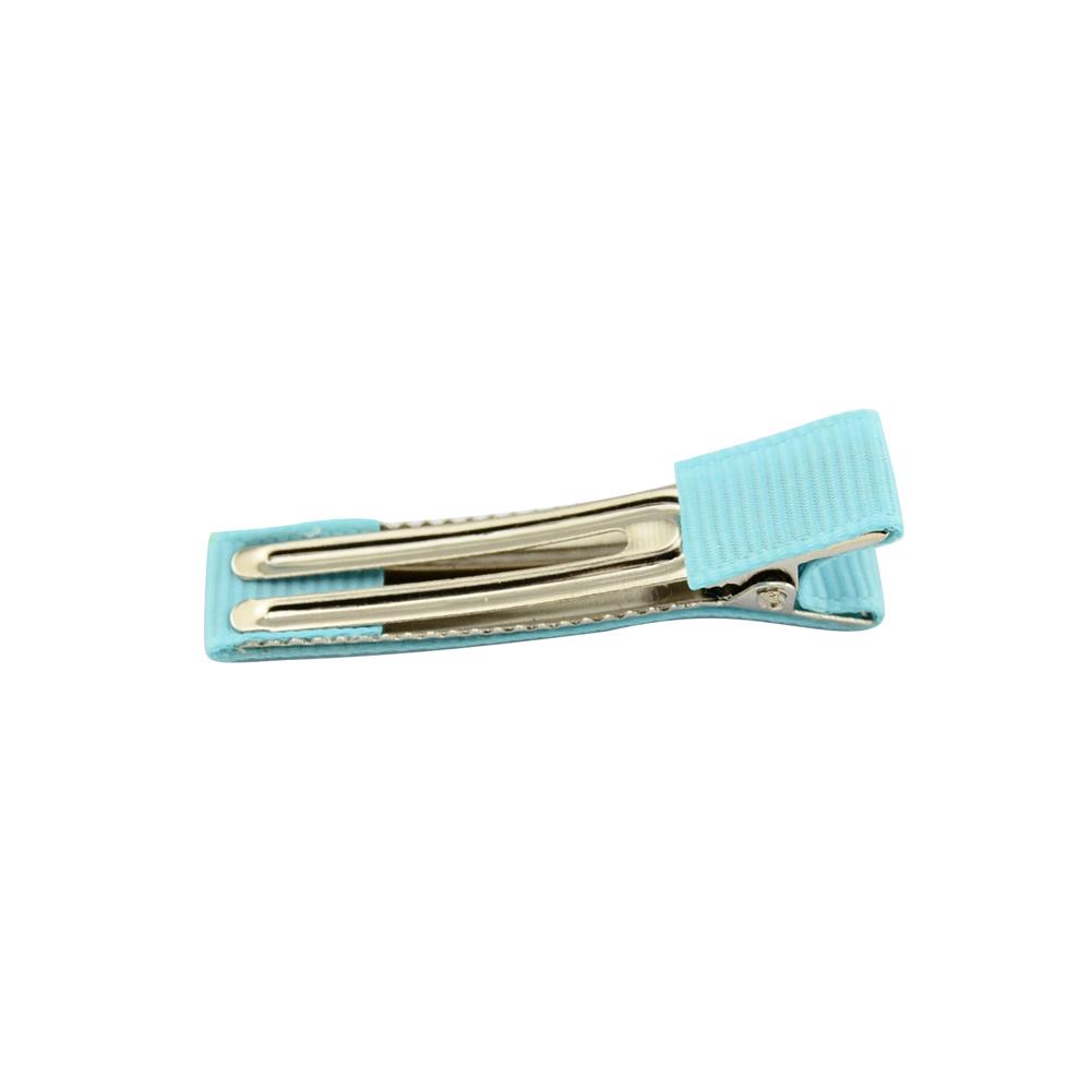 Baby Girls Barrettes 2Inches Small Cute Solid Hairclip DIY Wrapped Safety Hairpin Clips Kids for Toddler Hairpins Hair Accessory Material