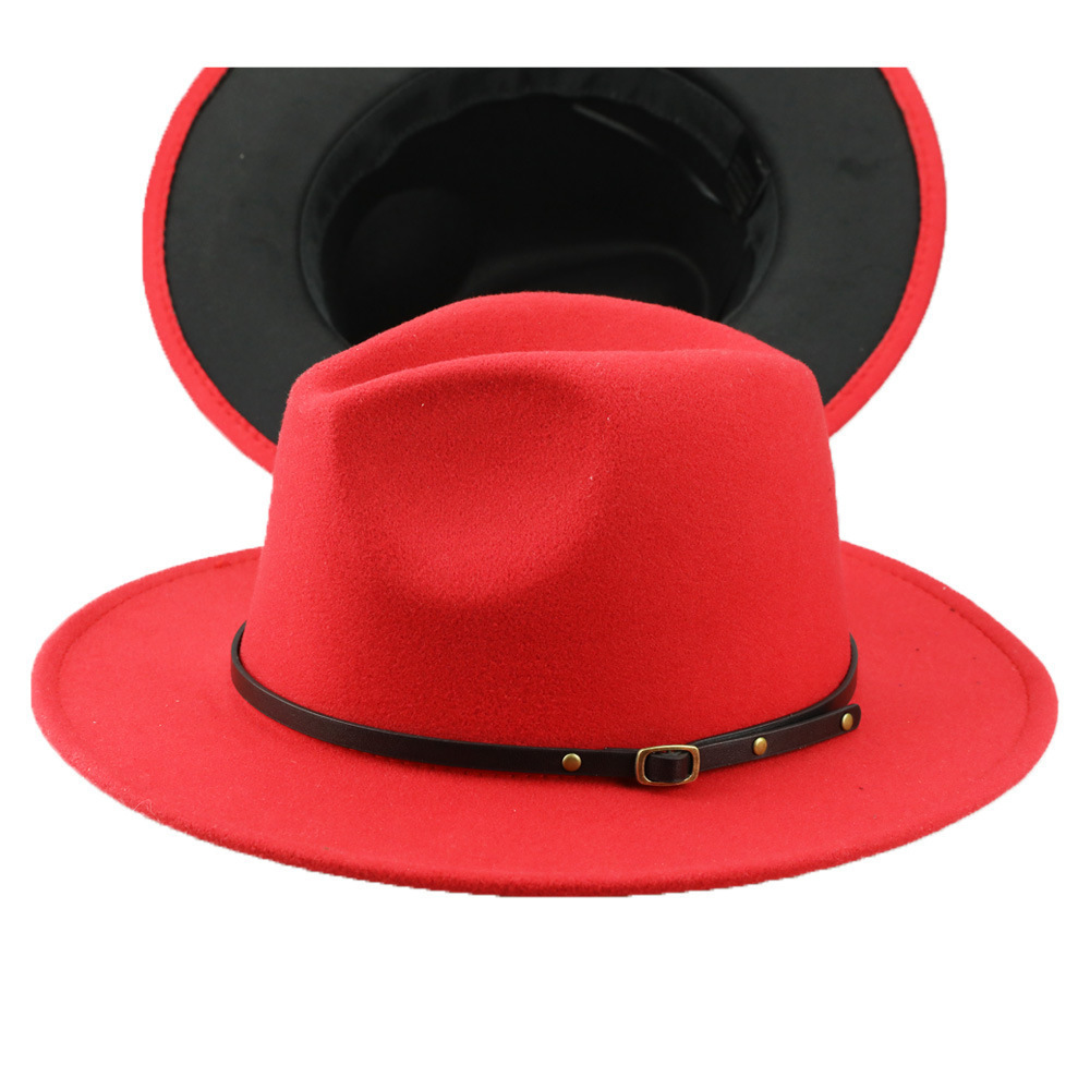 Panama hats elegant and fashionable solid color top women sunmale band wide flat brim jazz hat vcx, 19-outer yellow inner green
Panama hats elegant and fashionable solid color top women sunmale band wide flat brim jazz hat vcx, 19-outer yellow inner green