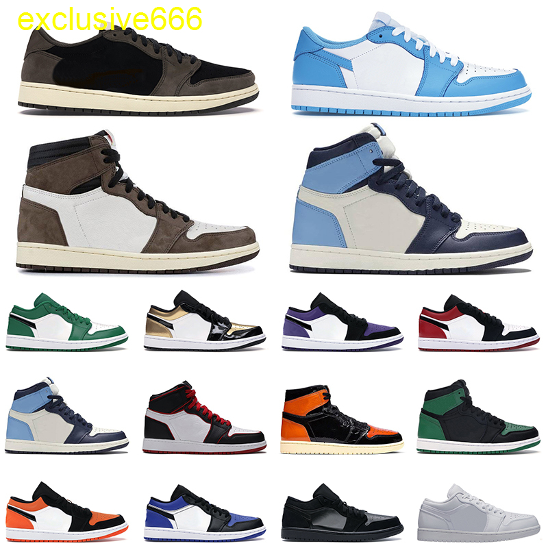 1 Basketball Shoes Obsidian men women 1s Low Dunk UNC Black Toe Pine Green Court Purple mens trainer Sneakers size 36-47, Fearless
1 Basketball Shoes Obsidian men women 1s Low Dunk UNC Black Toe Pine Green Court Purple mens trainer Sneakers size 36-47, Fearless