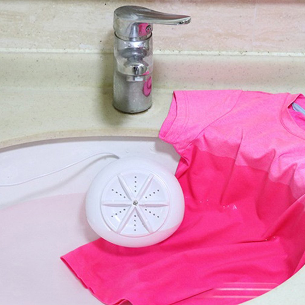 Washing machine Portable Mini Ultrasone Turbo Personal Rotating Washing machine Handy Travel Home Business Travel Usb