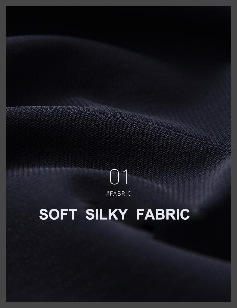 Suit Luxury Summer Soft Silky Fabric Solid Color Skinny Men Casual Pants Hight Quality Slim Fit Man Trousers Men's