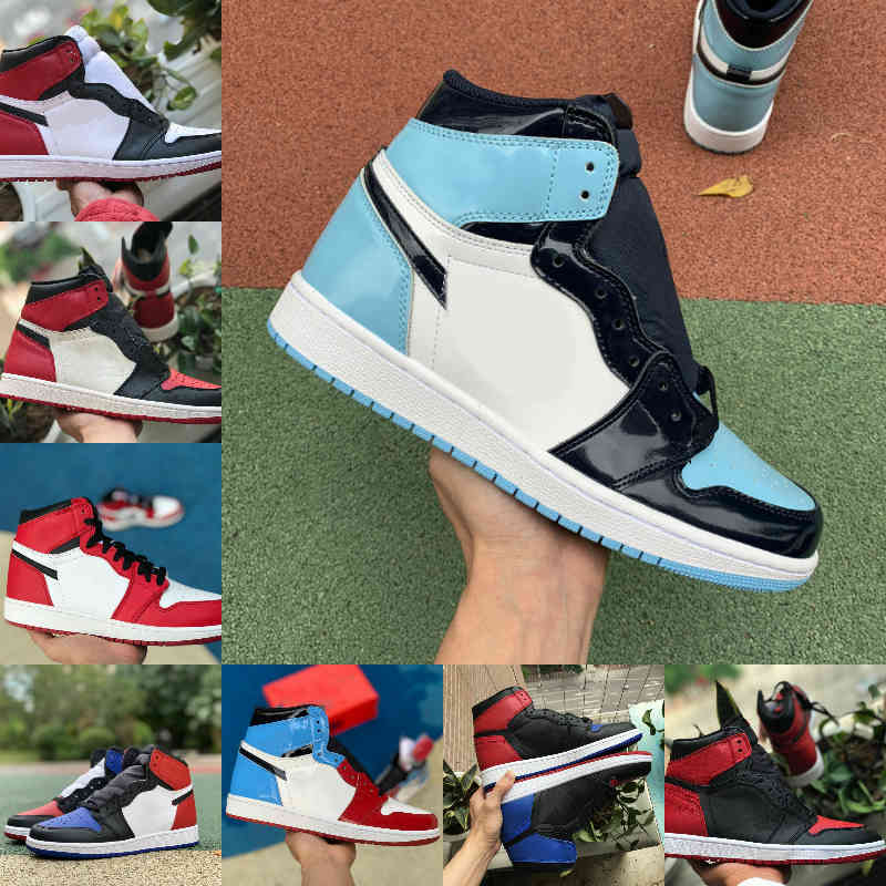 High Quality 1 1s Basketball Shoes Men Women Bred Toe Black Green Game Royal UNC Patent Court Purple Chicago Crimson Tint Outdoor TWIST Sports Shoes T66, K1013
High Quality 1 1s Basketball Shoes Men Women Bred Toe Black Green Game Royal UNC Patent Court Purple Chicago Crimson Tint Outdoor TWIST Sports Shoes T66, K1013