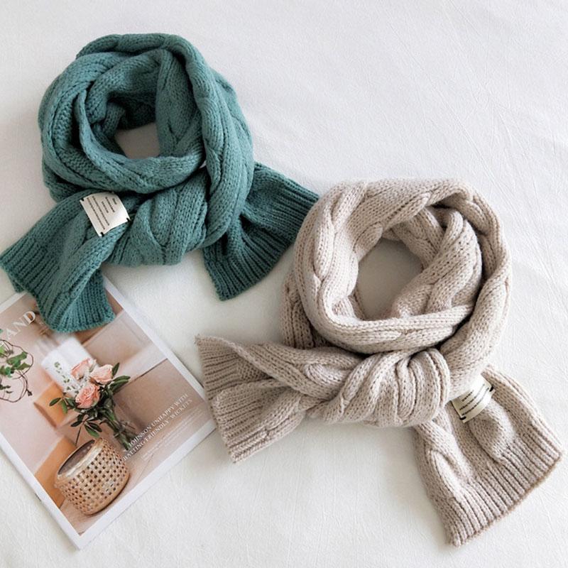 Scarves Winter Warm Solid Color All-Match Twist Scarf For Women Girl Knitted Long Fashion Thicken Keep Student Outdoor Shawl
Scarves Winter Warm Solid Color All-Match Twist Scarf For Women Girl Knitted Long Fashion Thicken Keep Student Outdoor Shawl