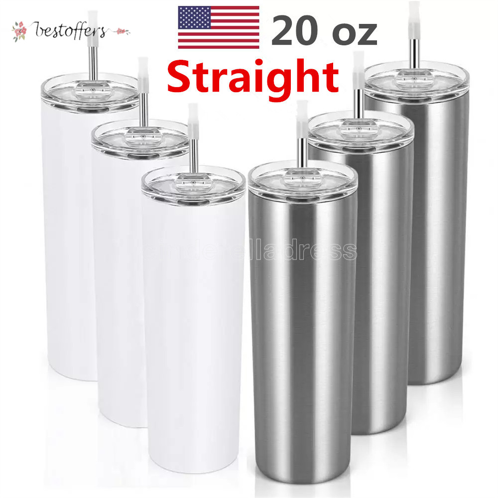 US stock 20oz Sublimation STRAIGHT Tumbler Blank Stainless Steel Tumbler DIY Tapered Cups Vacuum Insulated Car Tumbler Coffee Mugs Christmas
US stock 20oz Sublimation STRAIGHT Tumbler Blank Stainless Steel Tumbler DIY Tapered Cups Vacuum Insulated Car Tumbler Coffee Mugs Christmas