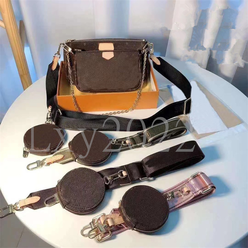 2022 Women Luxurys Designers Bags Paris Fashion Three-piece Set 24cm Microfiber Travel Crossbody Bag 6 Colors Shoulder Strap With Box, Multi
2022 Women Luxurys Designers Bags Paris Fashion Three-piece Set 24cm Microfiber Travel Crossbody Bag 6 Colors Shoulder Strap With Box, Multi