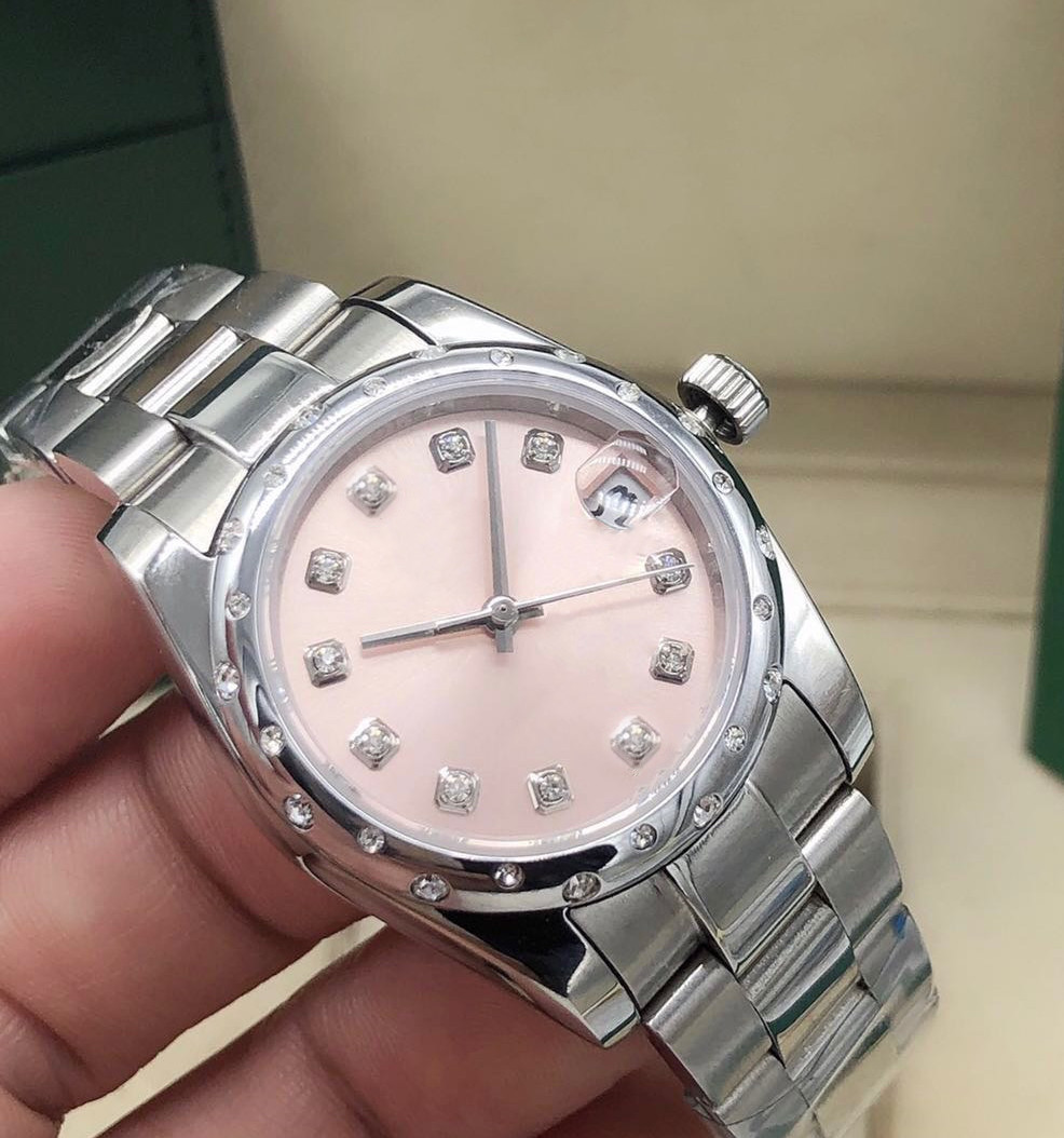 Women's Watch 31mm 2813 Movement 316 Steel Ring Mouth Inset with Small Diamonds High Strength Anti-Scraper Mirror Fashion Sports Series Designer Wholesale, Box
Women's Watch 31mm 2813 Movement 316 Steel Ring Mouth Inset with Small Diamonds High Strength Anti-Scraper Mirror Fashion Sports Series Designer Wholesale, Box
