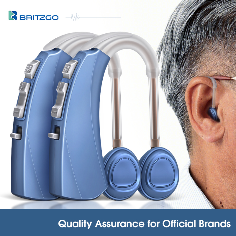 Britzgo Hearing Aid Rechargeable Hearing Amplifier Behind The Ear VHP-1220 BlueScouts
Britzgo Hearing Aid Rechargeable Hearing Amplifier Behind The Ear VHP-1220 BlueScouts