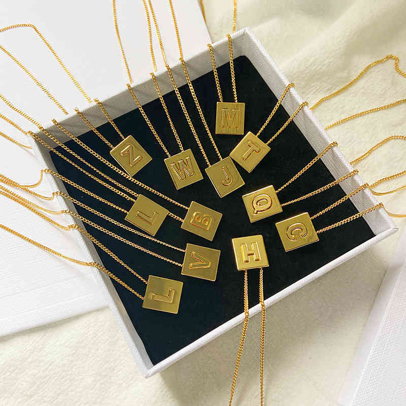 Necklaces Celin Clavicle Chain Lisa Same Square 26 Letter Cool Wind Couple Female, Silver
Necklaces Celin Clavicle Chain Lisa Same Square 26 Letter Cool Wind Couple Female, Silver