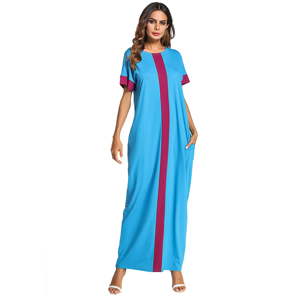 Muslim Modest Abaya Dress Women Short Sleeve Loose Maxi Hijab Vestidos Side Poets Moroccan Kaftan Turkey Kimono Jilbab Elbise
Muslim Modest Abaya Dress Women Short Sleeve Loose Maxi Hijab Vestidos Side Poets Moroccan Kaftan Turkey Kimono Jilbab Elbise