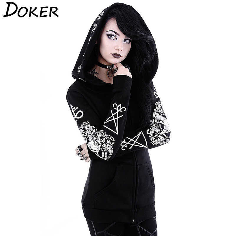 5XL Gothic Punk Print Hoodies Sweatshirt Long Sleeve Black Jacket Zipper Coat Autumn Winter Female Casual Hooded Tops 210604
5XL Gothic Punk Print Hoodies Sweatshirt Long Sleeve Black Jacket Zipper Coat Autumn Winter Female Casual Hooded Tops 210604