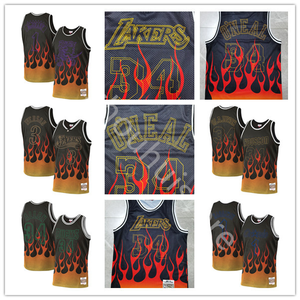 Fast delivery Men Mitchell and Ness Basketball Allen Iverson Jersey 3 Flames vintage jersey Ray Allen Olajuwon Hardaway McGrady O 'Neal, Black;red
Fast delivery Men Mitchell and Ness Basketball Allen Iverson Jersey 3 Flames vintage jersey Ray Allen Olajuwon Hardaway McGrady O 'Neal, Black;red