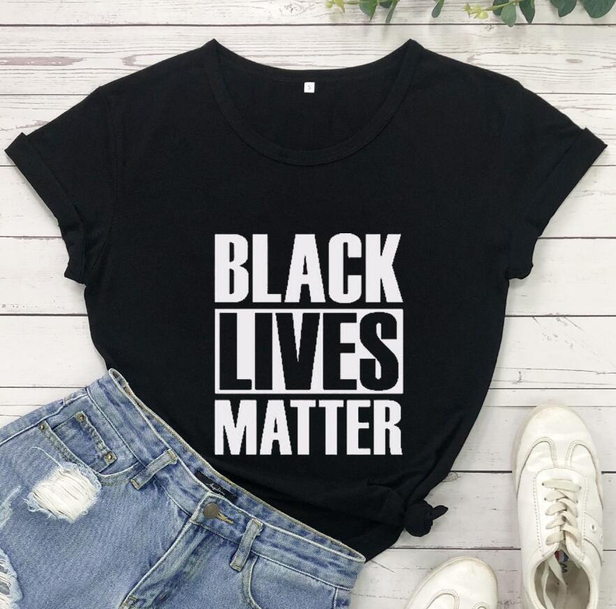 6 colors women tee shirt black lives matter short sleeves crew neck cotton summer clothing s-xxxl, White
6 colors women tee shirt black lives matter short sleeves crew neck cotton summer clothing s-xxxl, White