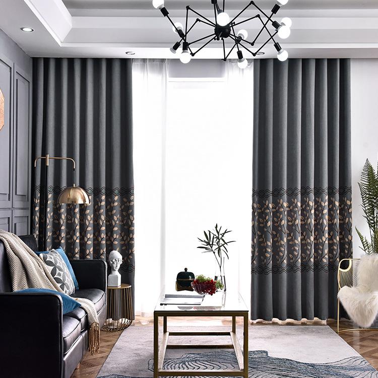 Curtain & Drapes European Style Luxury Custom Curtains Living Room Embroidered Jacquard Fabric Floor For Bedroom
Curtain & Drapes European Style Luxury Custom Curtains Living Room Embroidered Jacquard Fabric Floor For Bedroom