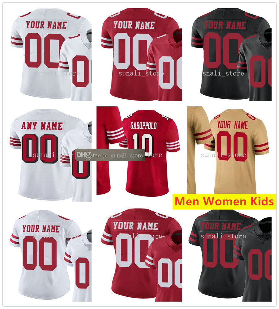 Stitched 82 Ross Dwelley 13 Richie James 93 D.J. Jones 91 Arik Armstead 92 Kerry Hyder Jr 9 Robbie Gould 57 Dre Greenlaw Jerseys Shirts, Black;red
Stitched 82 Ross Dwelley 13 Richie James 93 D.J. Jones 91 Arik Armstead 92 Kerry Hyder Jr 9 Robbie Gould 57 Dre Greenlaw Jerseys Shirts, Black;red