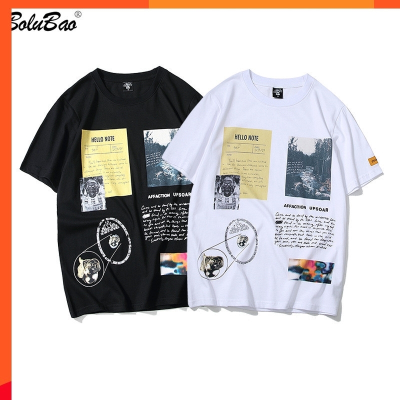 T Shirt Bolubao Brand T-shirts Summer Men Shirts Printing Fashion Men's Shirt Vintage Hip Hop Style Top Tee, White;black
T Shirt Bolubao Brand T-shirts Summer Men Shirts Printing Fashion Men's Shirt Vintage Hip Hop Style Top Tee, White;black