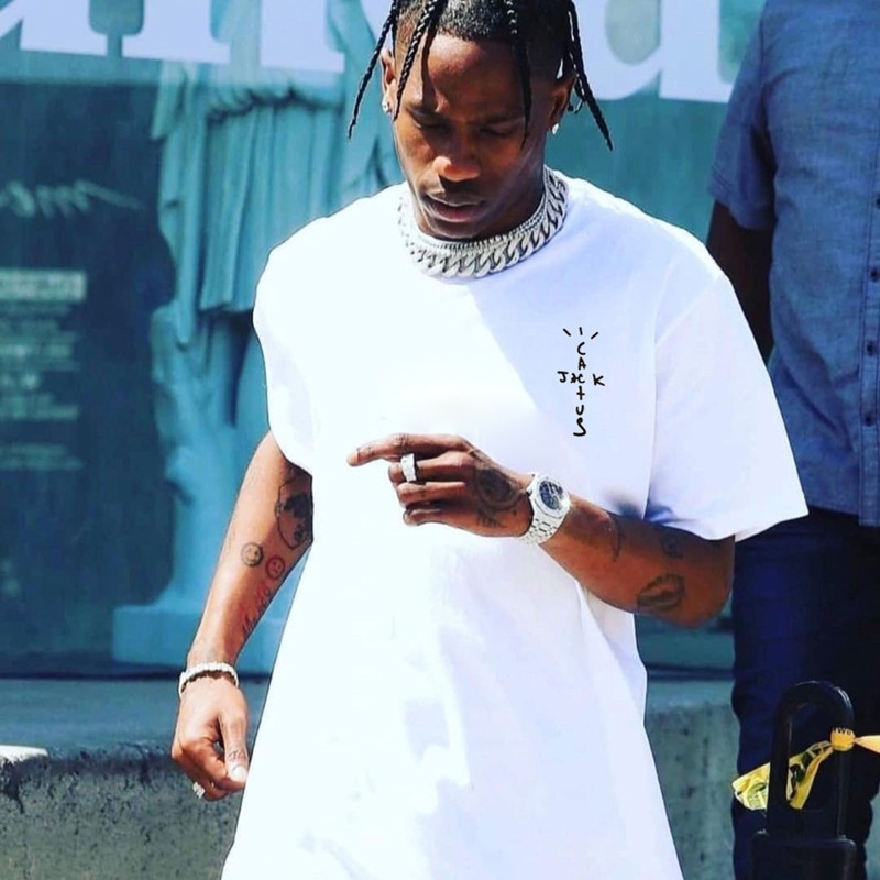 21ss Spring Summer Travis Cactus Jack Little Logo Classic Tee Skateboard Mens t shirt Women Street Casual Tshirt, White;black
21ss Spring Summer Travis Cactus Jack Little Logo Classic Tee Skateboard Mens t shirt Women Street Casual Tshirt, White;black