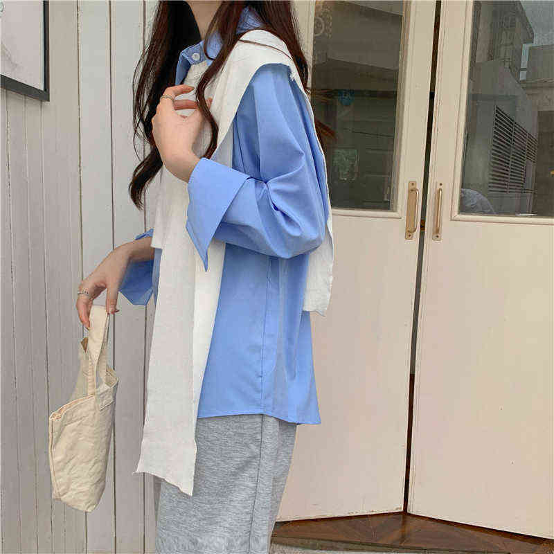 Getspring Women Sweater Vest Asymmetry Sleeveless Knitting Tops Irregular Black White Short Korean Vest Autumn Women's Clothing 211106