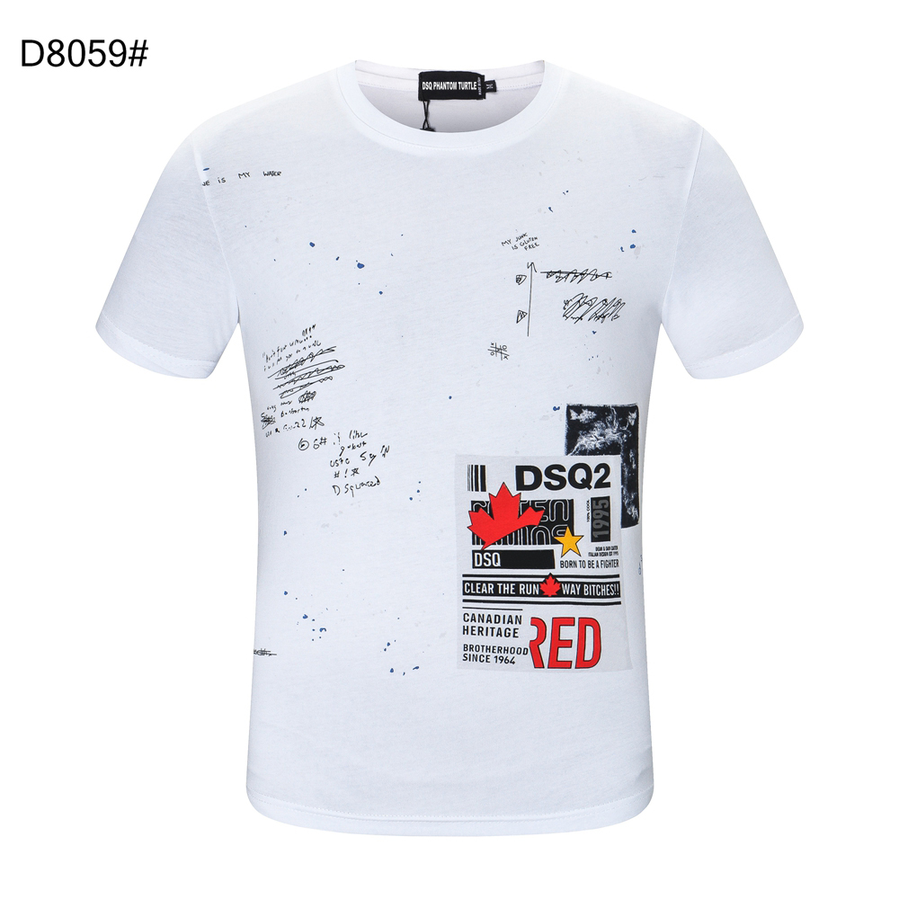 DSQ PHANTOM TURTLE SS Mens Designer T shirt Italian fashion Tshirts Summer DSQ Pattern T-shirt Male High Quality 100% Cotton Tops 60253, Black
DSQ PHANTOM TURTLE SS Mens Designer T shirt Italian fashion Tshirts Summer DSQ Pattern T-shirt Male High Quality 100% Cotton Tops 60253, Black